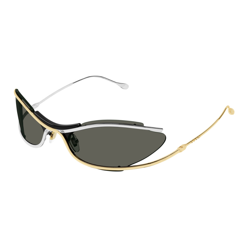 Occhiale da sole Gucci GG1487S col. 001 gold gold grey