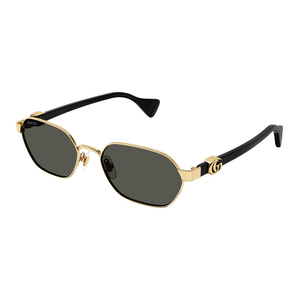 Occhiale da sole Gucci GG1593S col. 001 gold black grey