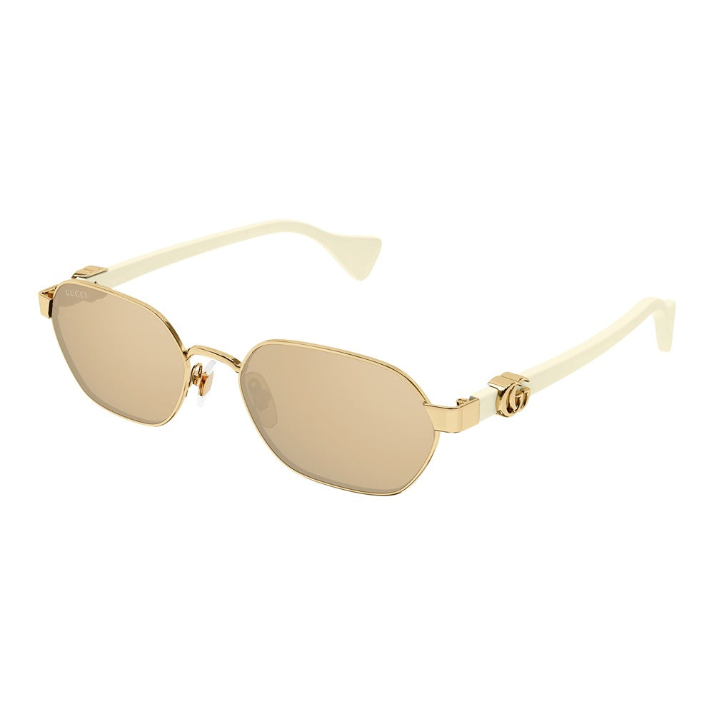 Occhiale da sole Gucci GG1593S col. 002 gold ivory pink