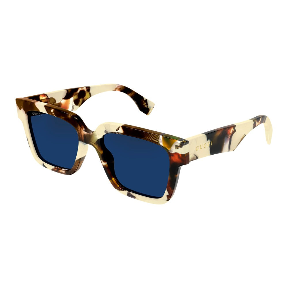 Occhiale da sole Gucci GG1626S col. 001 havana havana blue