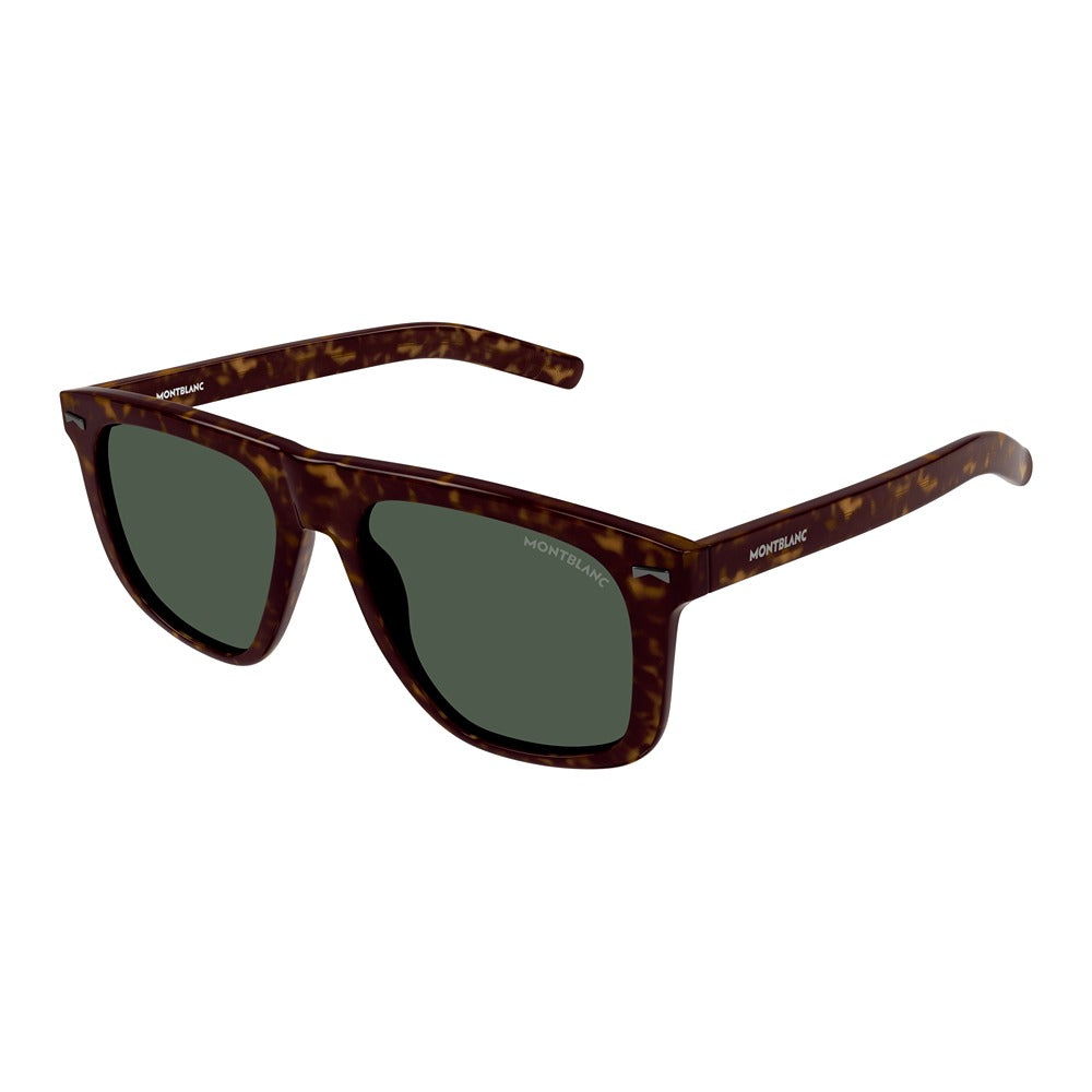 Occhiale da sole Montblanc MB0227S col. 002 havana havana green