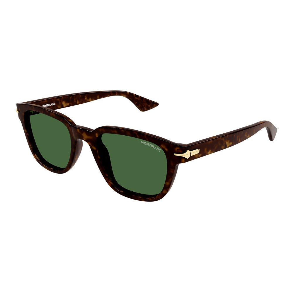 Occhiale da sole Montblanc MB0302S col. 002 havana havana green