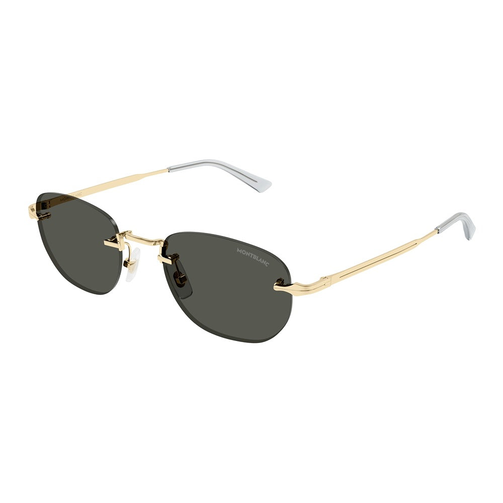 Occhiale da sole Montblanc MB0303S col. 001 gold gold grey