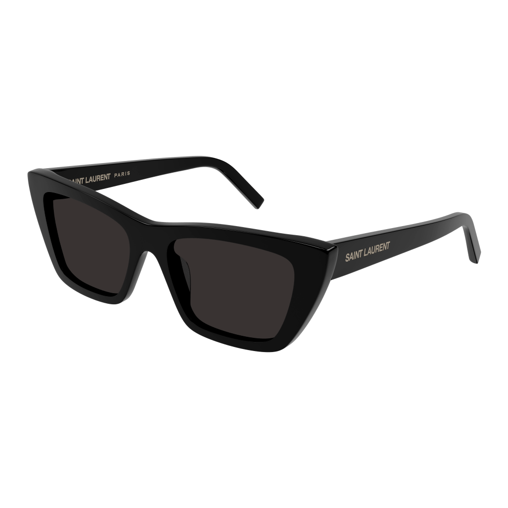 Saint Laurent Black cat eye  Sunglasses Sl 276 black gret new Saint Laurent SL 276 Mica XS (53 - 16) with Grey lenses and  main image 3