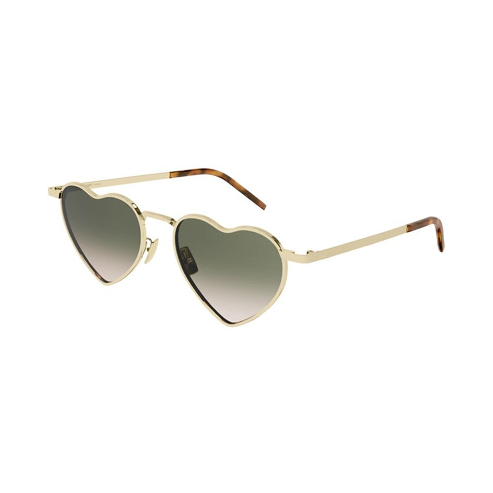 Occhiale da sole Saint Laurent SL 301 LOULOU col. 011 gold gold green