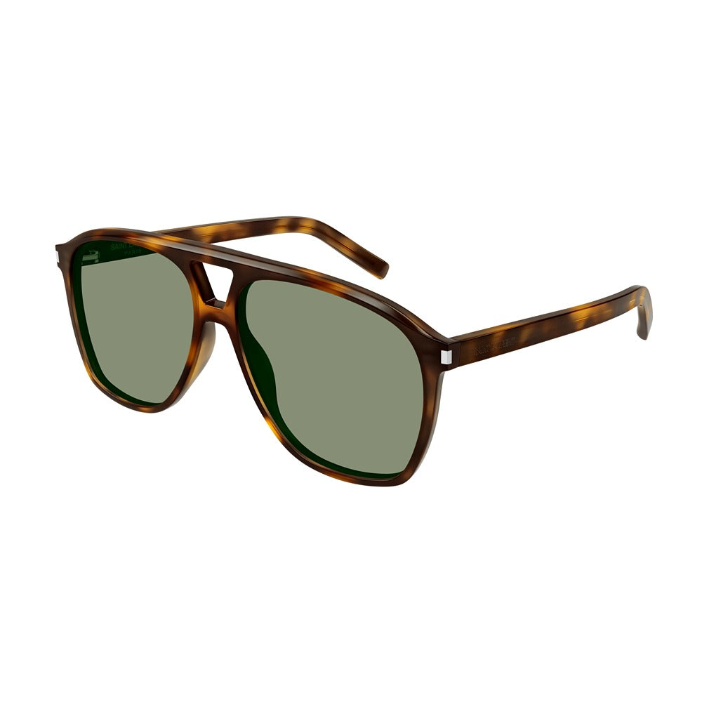 Saint Laurent sunglasses SL 596 DUNE 002 havana havana green