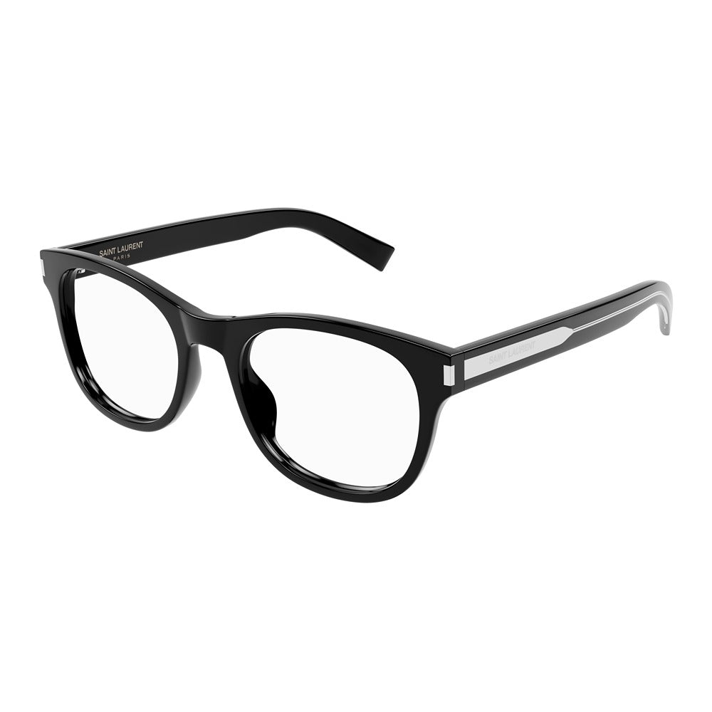 Occhiale da vista Saint Laurent SL 663 col. 001 black crystal transparent