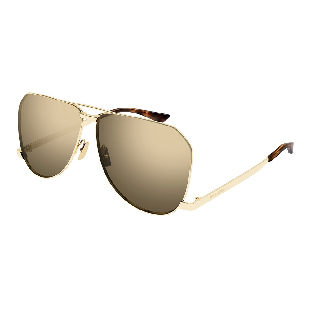Occhiale da sole Saint Laurent SL 690 DUST col. 004 gold gold brown