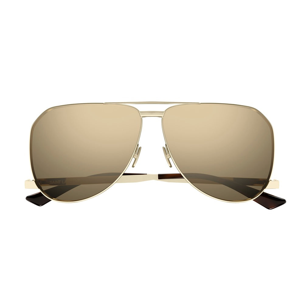 Occhiale da sole Saint Laurent SL 690 DUST col. 004 gold gold brown
