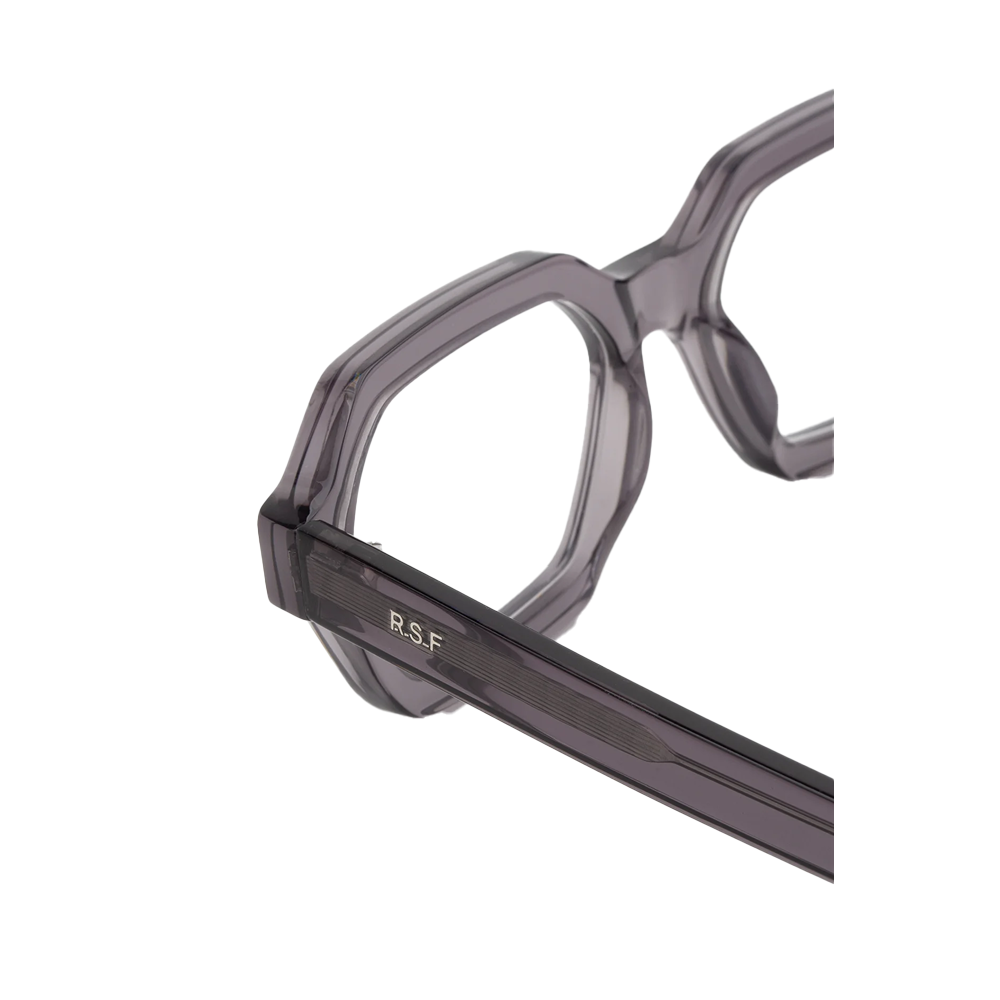 Retrosuperfuture eyewear Model Pooch Optical Nebbia col. crystal grey