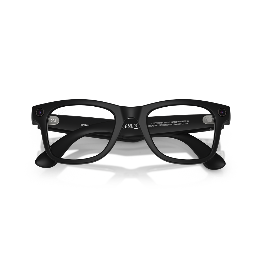 Occhiale da vista Ray-Ban Meta Wayfarer RW4012 col. 601SSB (GEN 2)