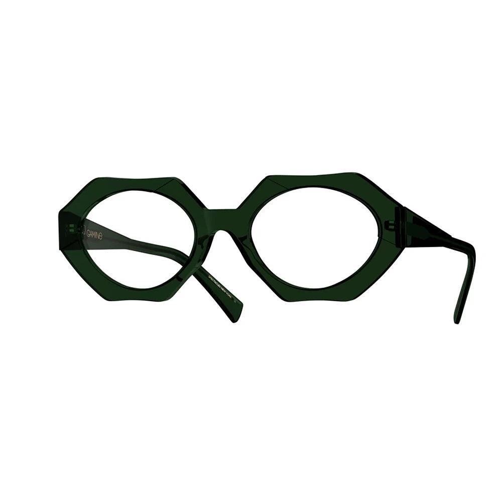 Gamine eyeglasses mod. YANAKA col. Crystal olive green