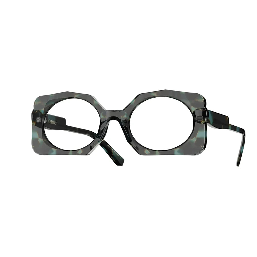 Gamine eyeglasses mod. BELLEVILLE col. Khaki blue