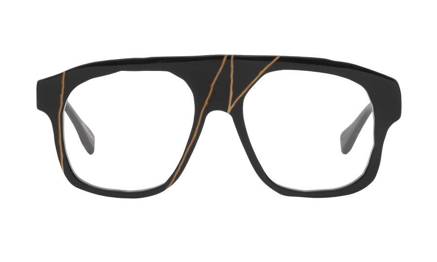 Occhiale da vista Masahiro Maruyama mod. 0101 col. 1 black gold