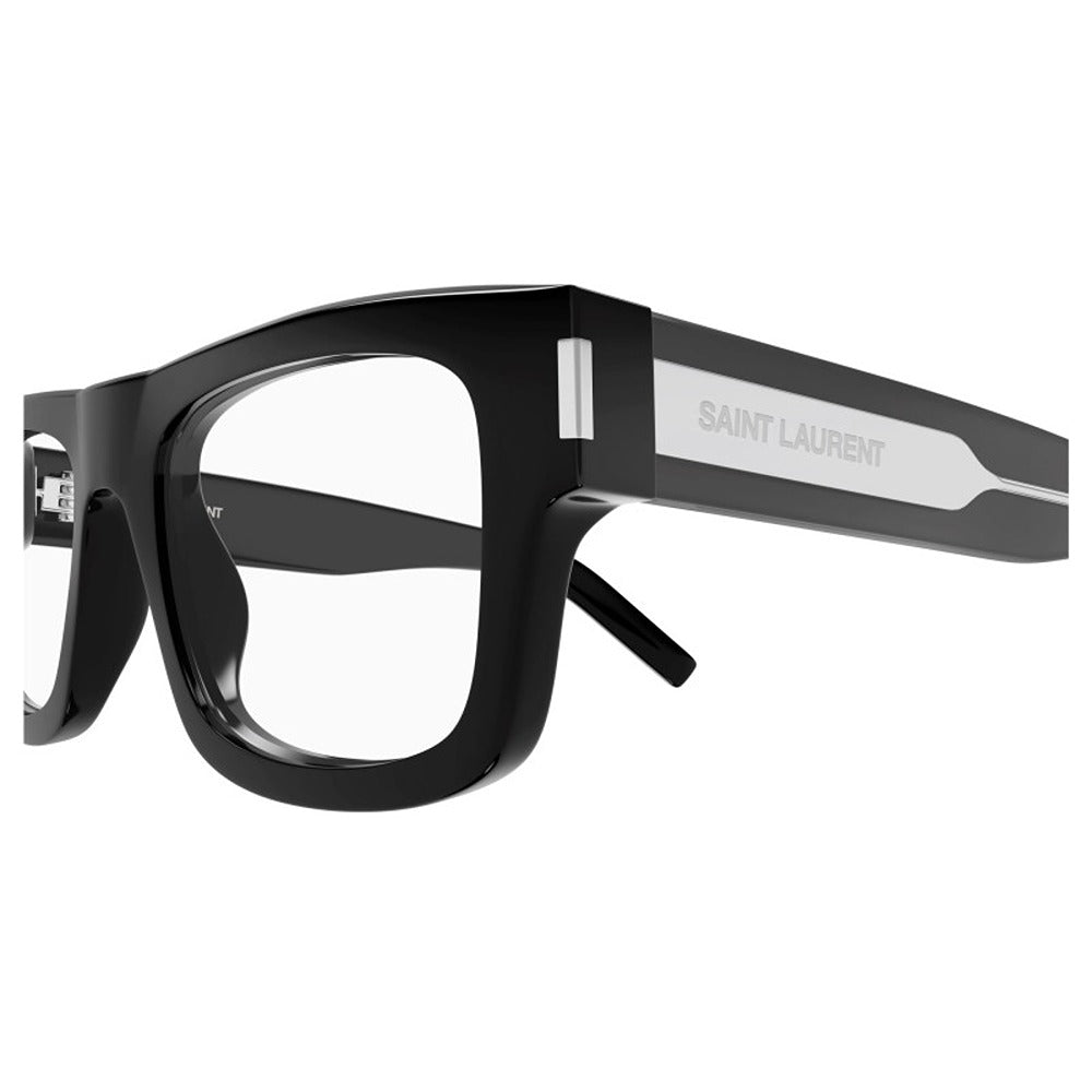 Occhiale da vista Saint Laurent SL 574 col. 001 black crystal transparent