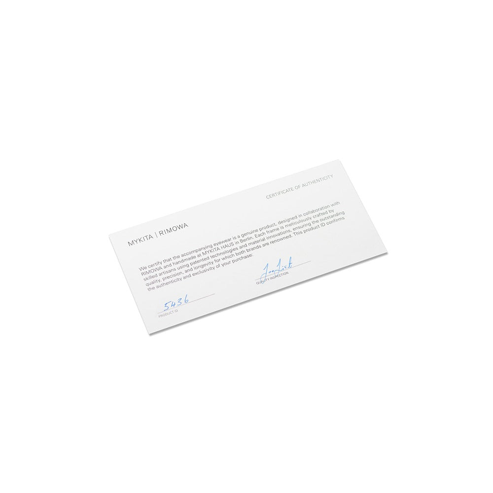Occhiale da sole Mykita x RImowa mod.MR001 col. AL2