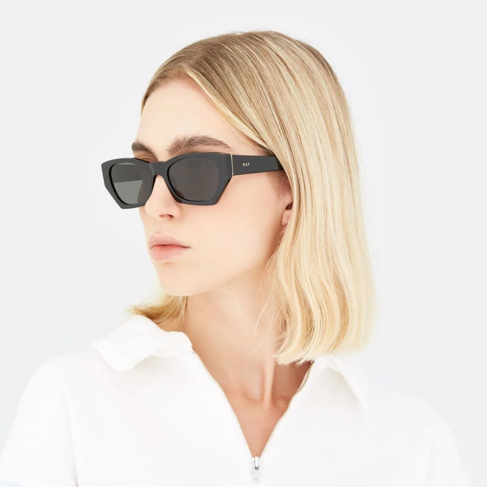 Occhiale da sole Retrosuperfuture Model Amata Black col. black