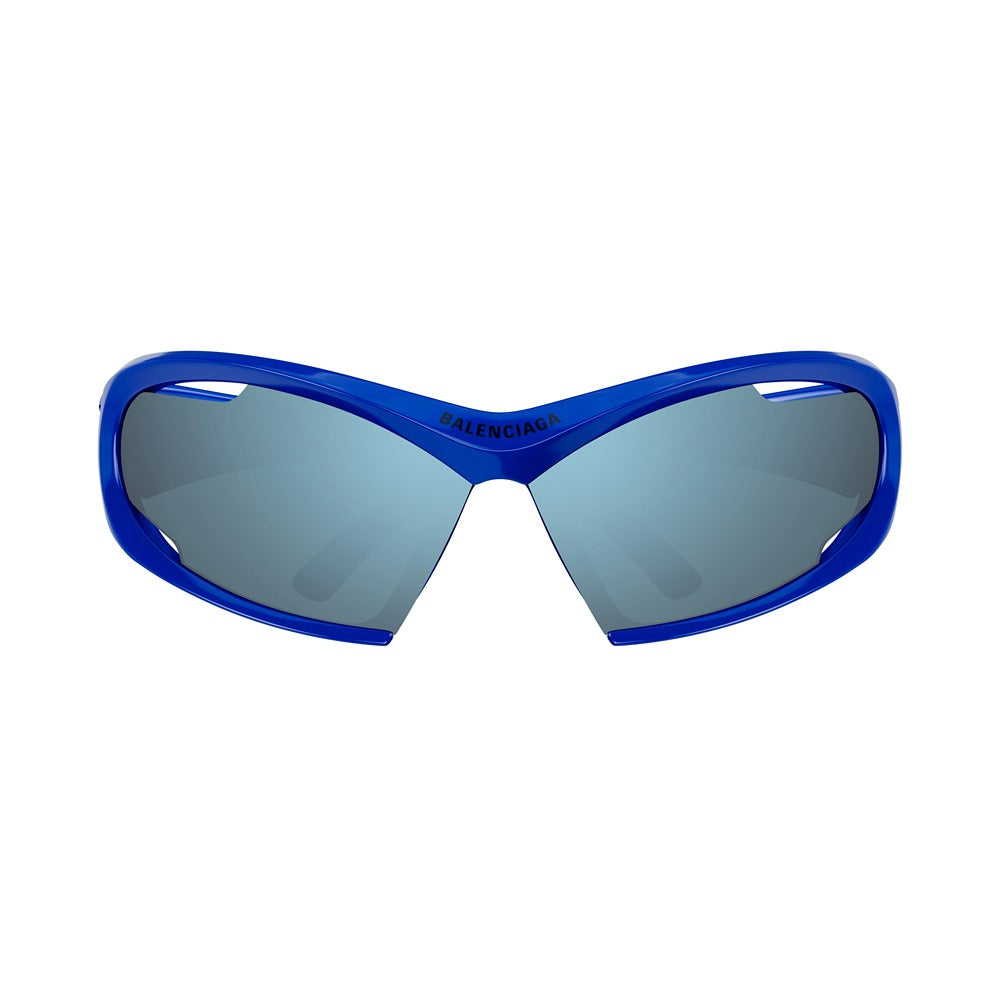 Occhiale da sole Balenciaga BB0318S col. 002 blue blue blue