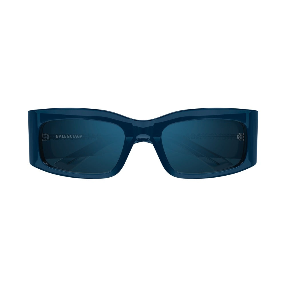 Occhiale da sole Balenciaga BB0328S col. 004 blue blue blue