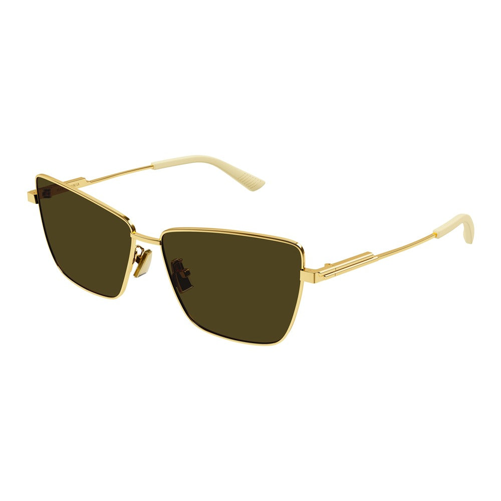 Occhiale da sole Bottega Veneta BV1195S col. 002 gold gold brown