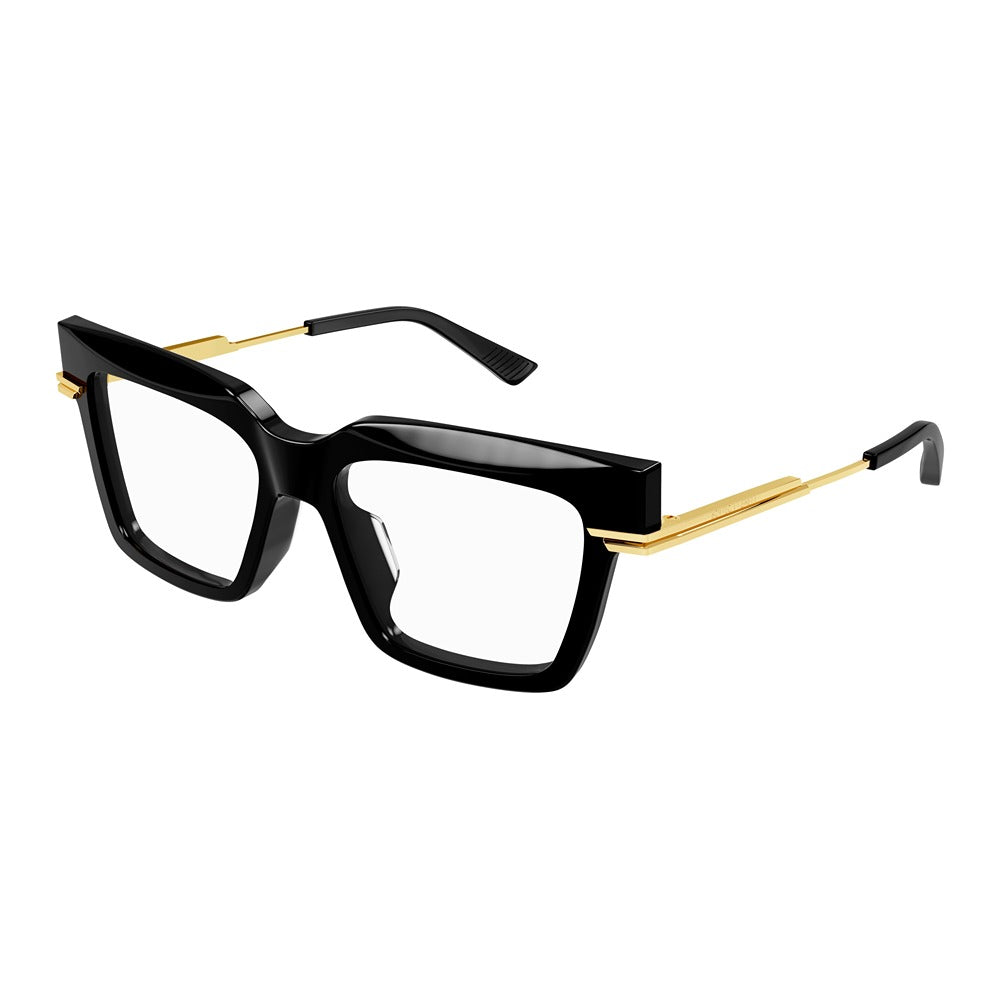 Occhiale da vista Bottega Veneta BV1243O col. 001 black gold transparent