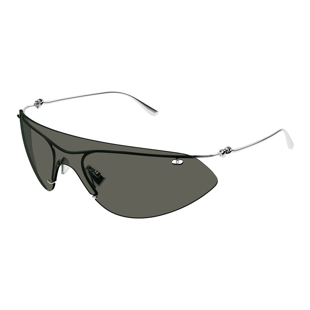 Occhiale da sole Bottega Veneta BV1272S col. 002 silver silver grey