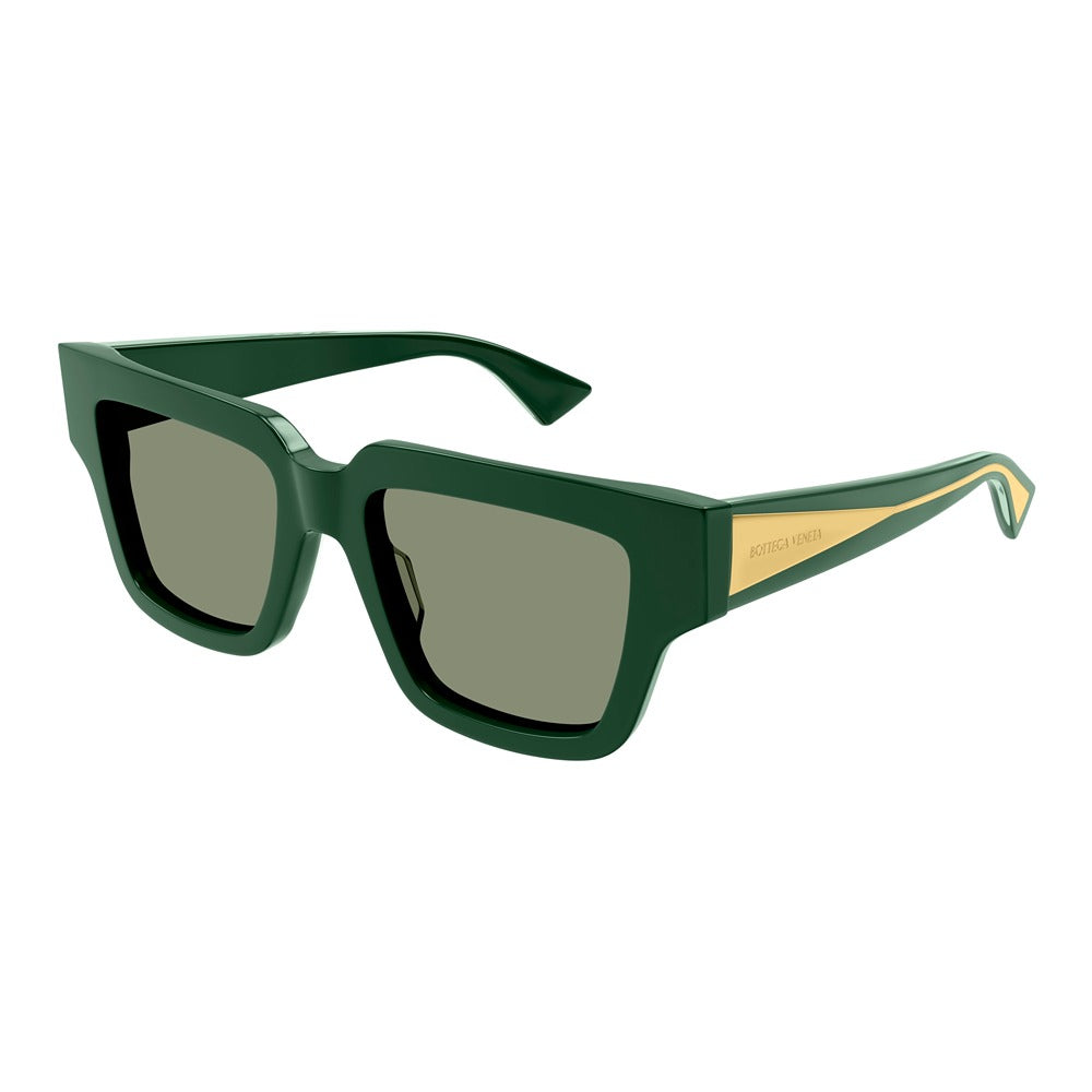Occhiale da sole Bottega Veneta BV1276S col. 003 green crystal green