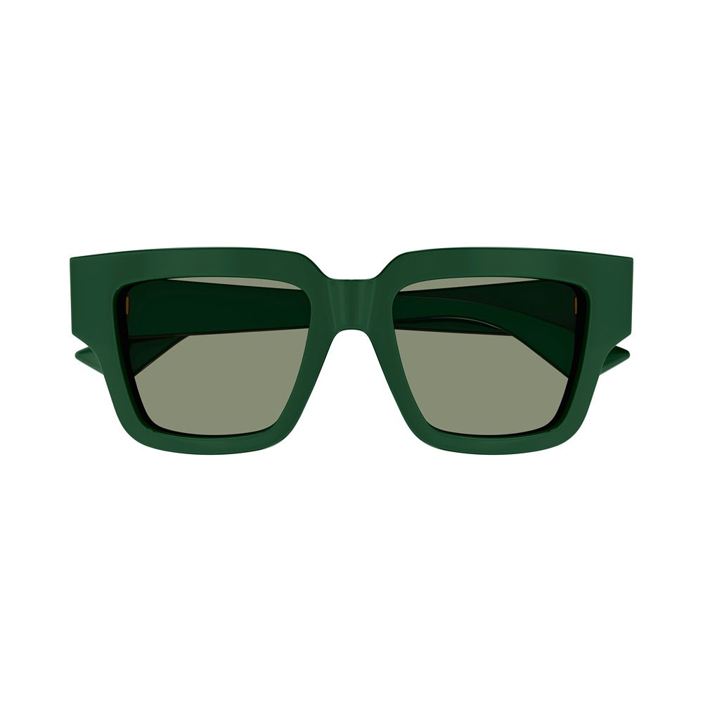 Occhiale da sole Bottega Veneta BV1276S col. 003 green crystal green