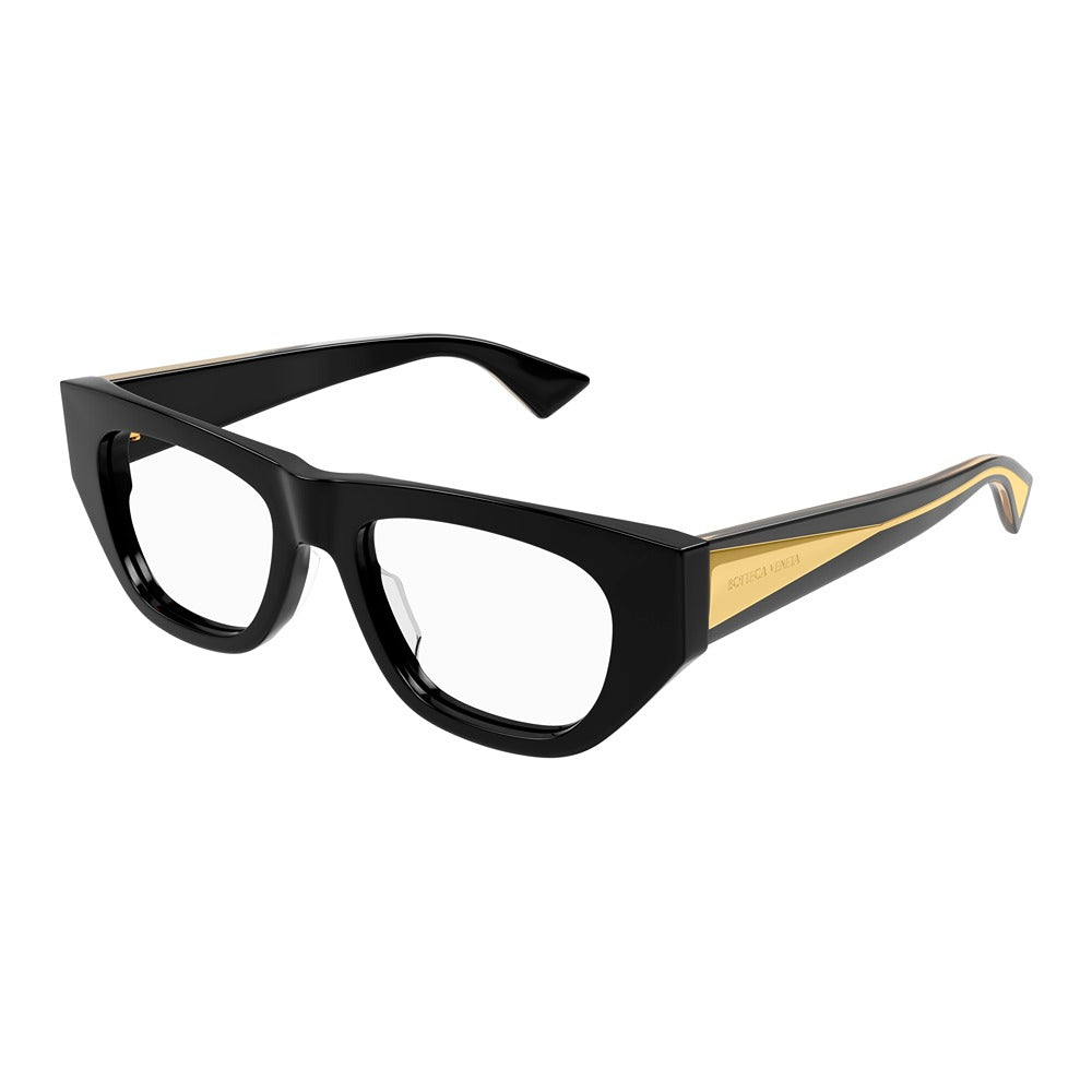Bottega Veneta eyewear BV1279O col. 001 black crystal transparent