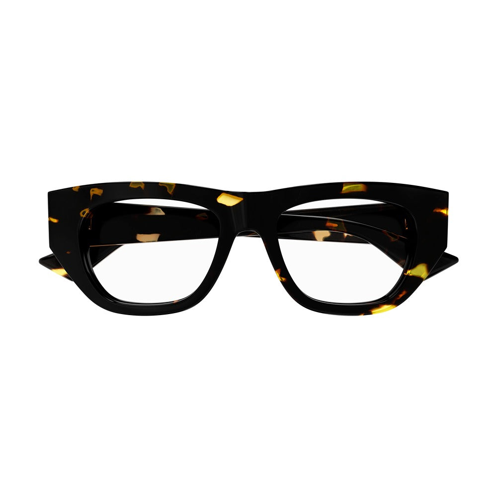 Occhiale da vista Bottega Veneta BV1279O col. 002 havana crystal transparent