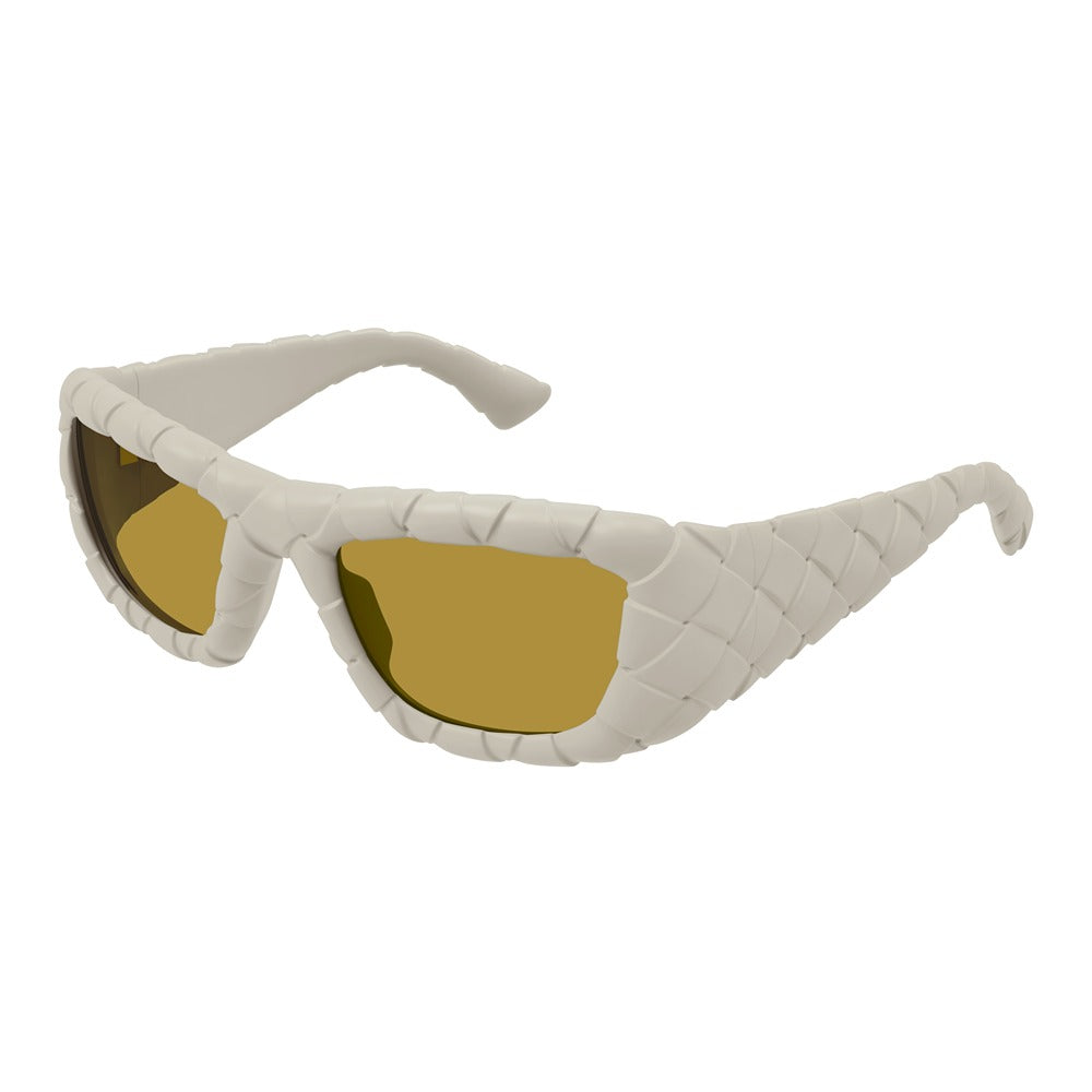Occhiale da sole Bottega Veneta BV1303S col. 006 white white brown