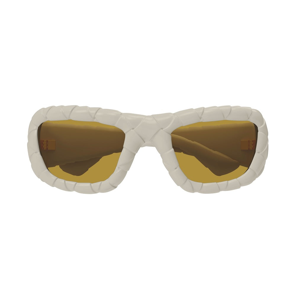 Occhiale da sole Bottega Veneta BV1303S col. 006 white white brown