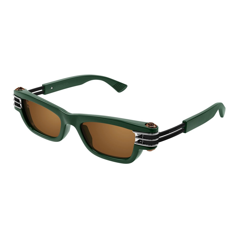Occhiale da sole Bottega Veneta BV1308S col. 003 green black copper