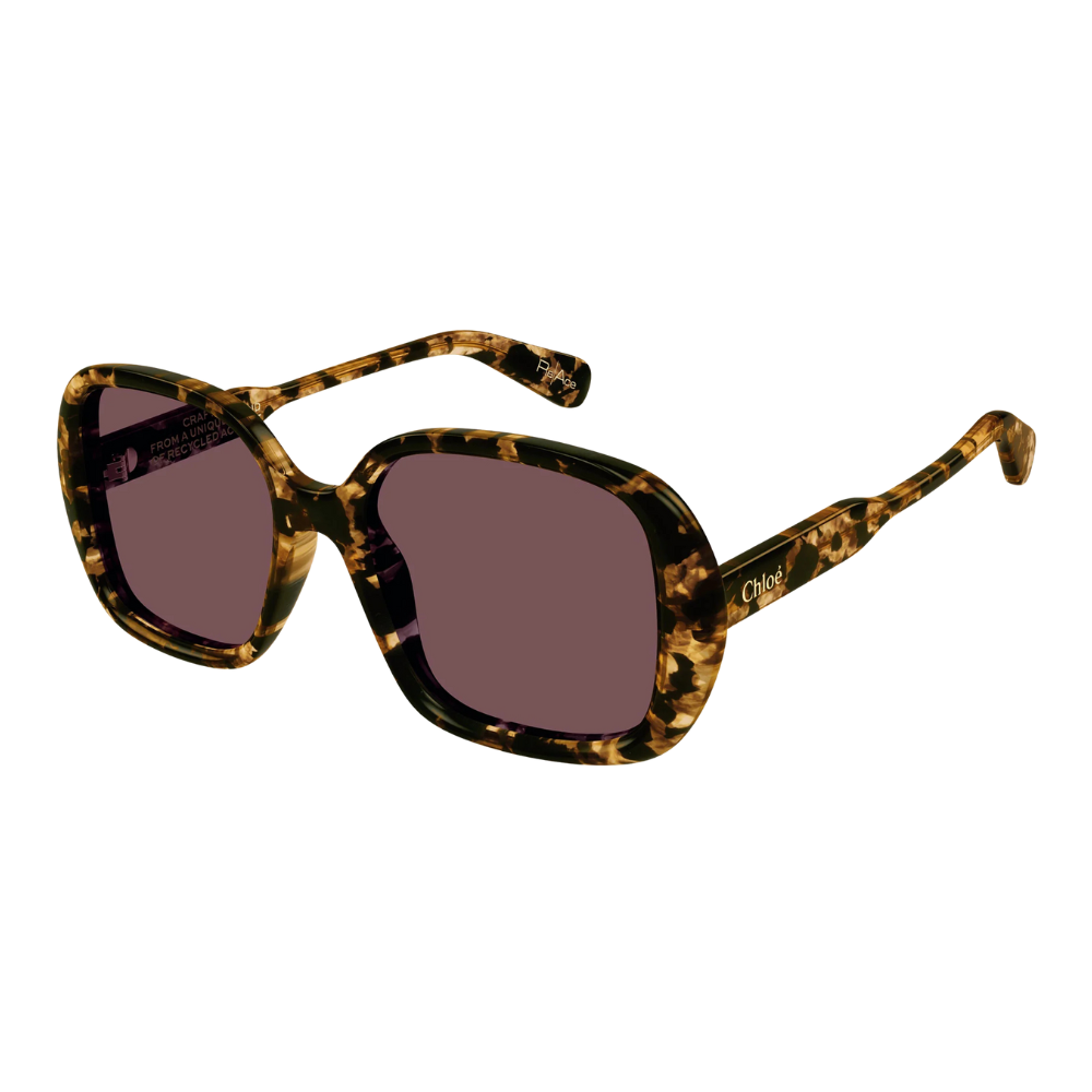 Occhiale da sole Chloé mod. CH0222S col. 003 havana havana violet