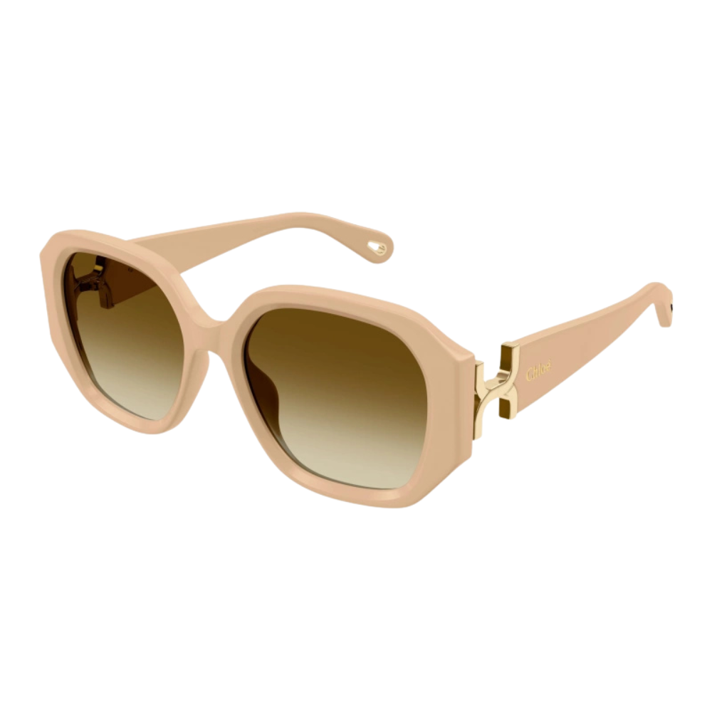 Occhiale da sole Chloé mod. CH0236S col. 004 ivory ivory brown