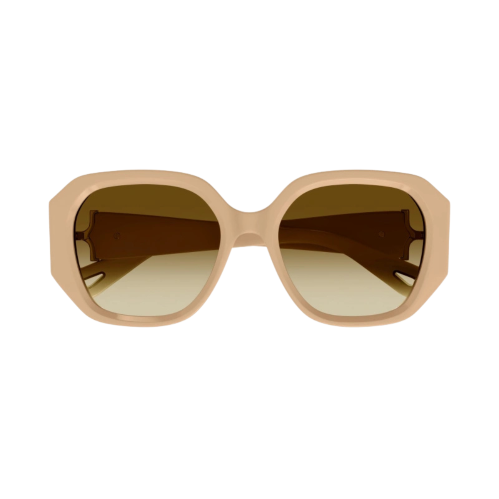 Occhiale da sole Chloé mod. CH0236S col. 004 ivory ivory brown