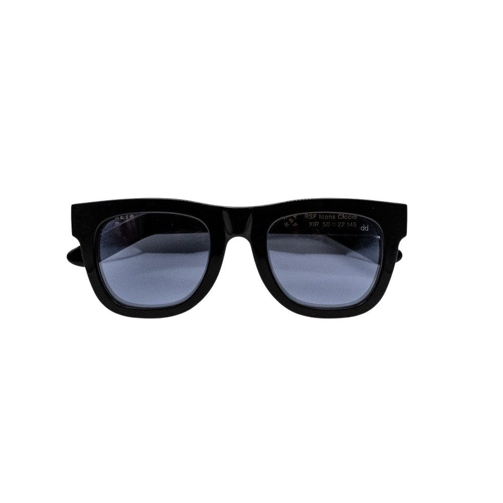 Occhiale da sole Retrosuperfuture X Dieci Decimi Model Ciccio Black col. blue