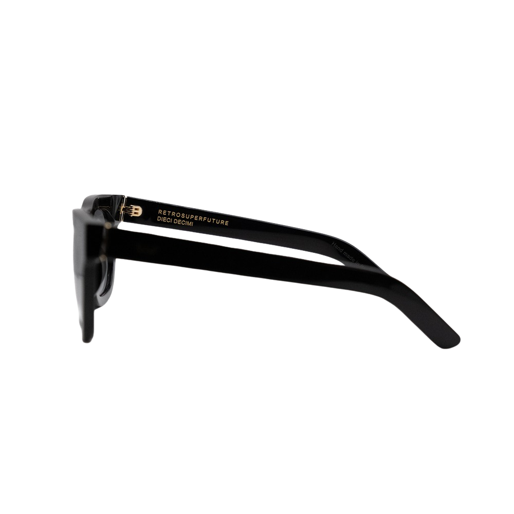 Retrosuperfuture X Dieci Decimi sunglasses Model Ciccio Black col. green