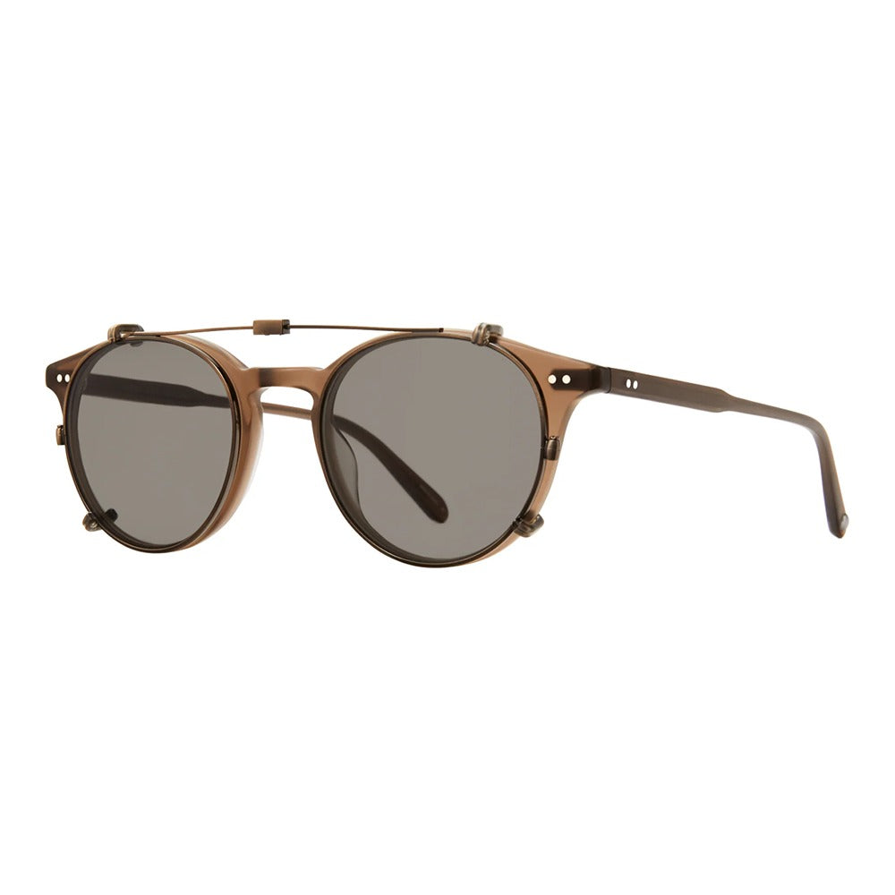 Accessorio Garrett Leight Clune Clip col. BRUSHED GOLD/G15