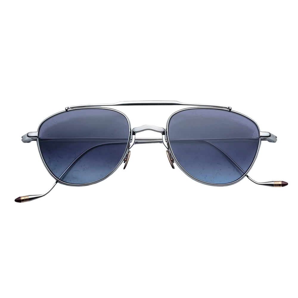 Occhiale da sole Jacques Marie Mage mod. JMMFY-41 FLYNN col. SILVER