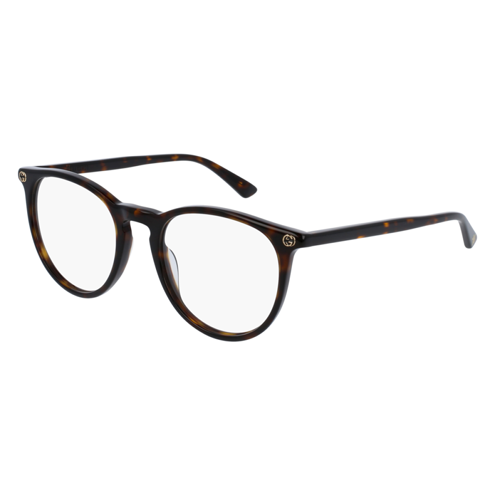 Occhiale da vista Gucci GG0027O col. 002 havana havana transparent