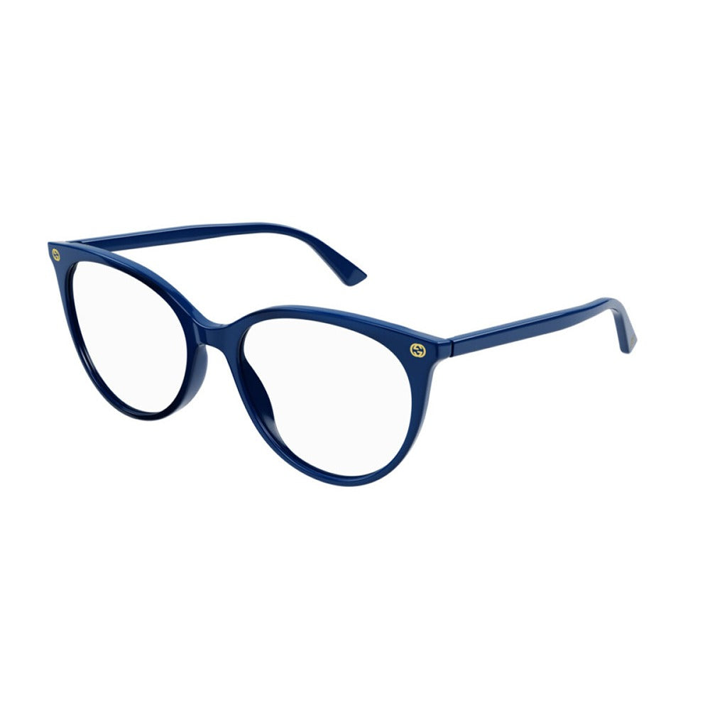 Occhiale da vista Gucci GG0093O col. 006 blue blue transparent