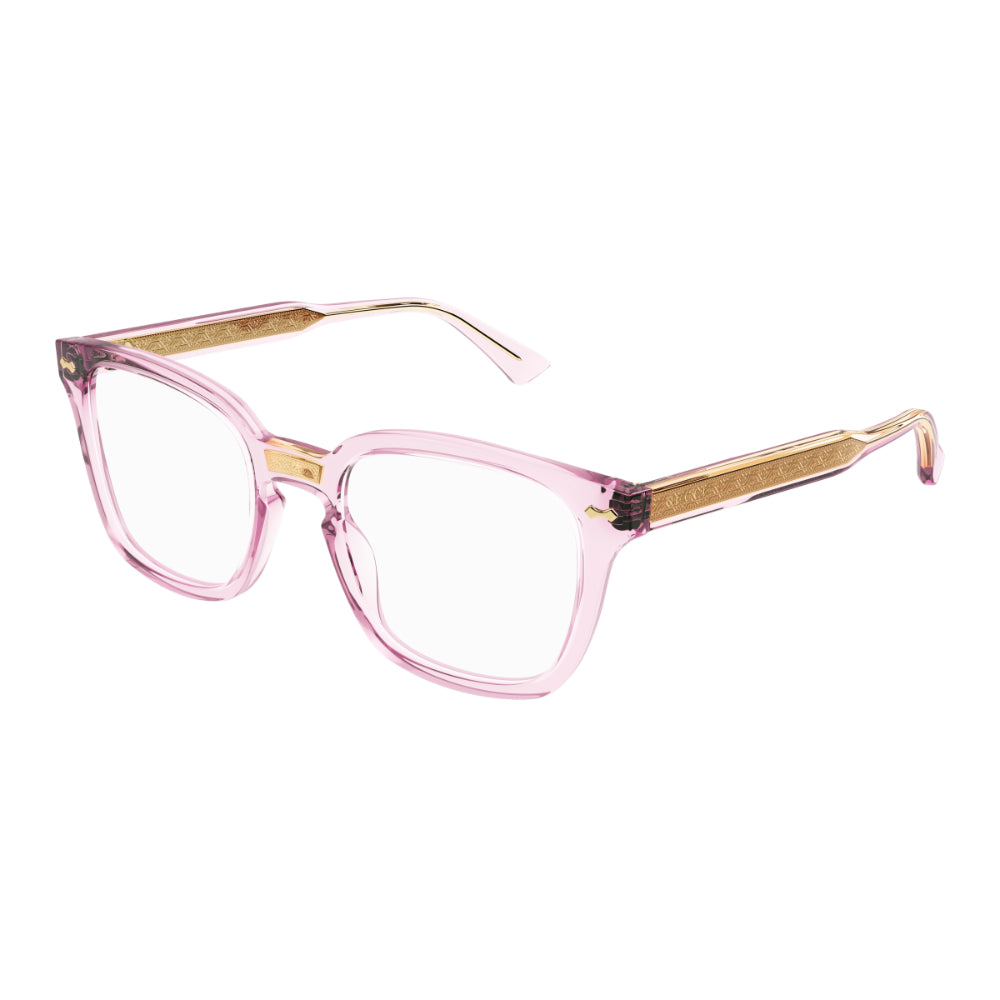 Occhiale da vista Gucci GG0184O col. 013 pink pink transparent