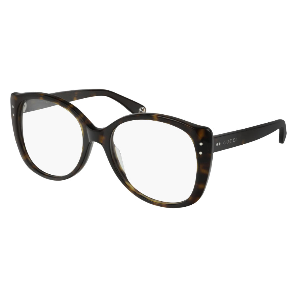 Occhiale da vista Gucci GG0474O col. 002 havana havana transparent