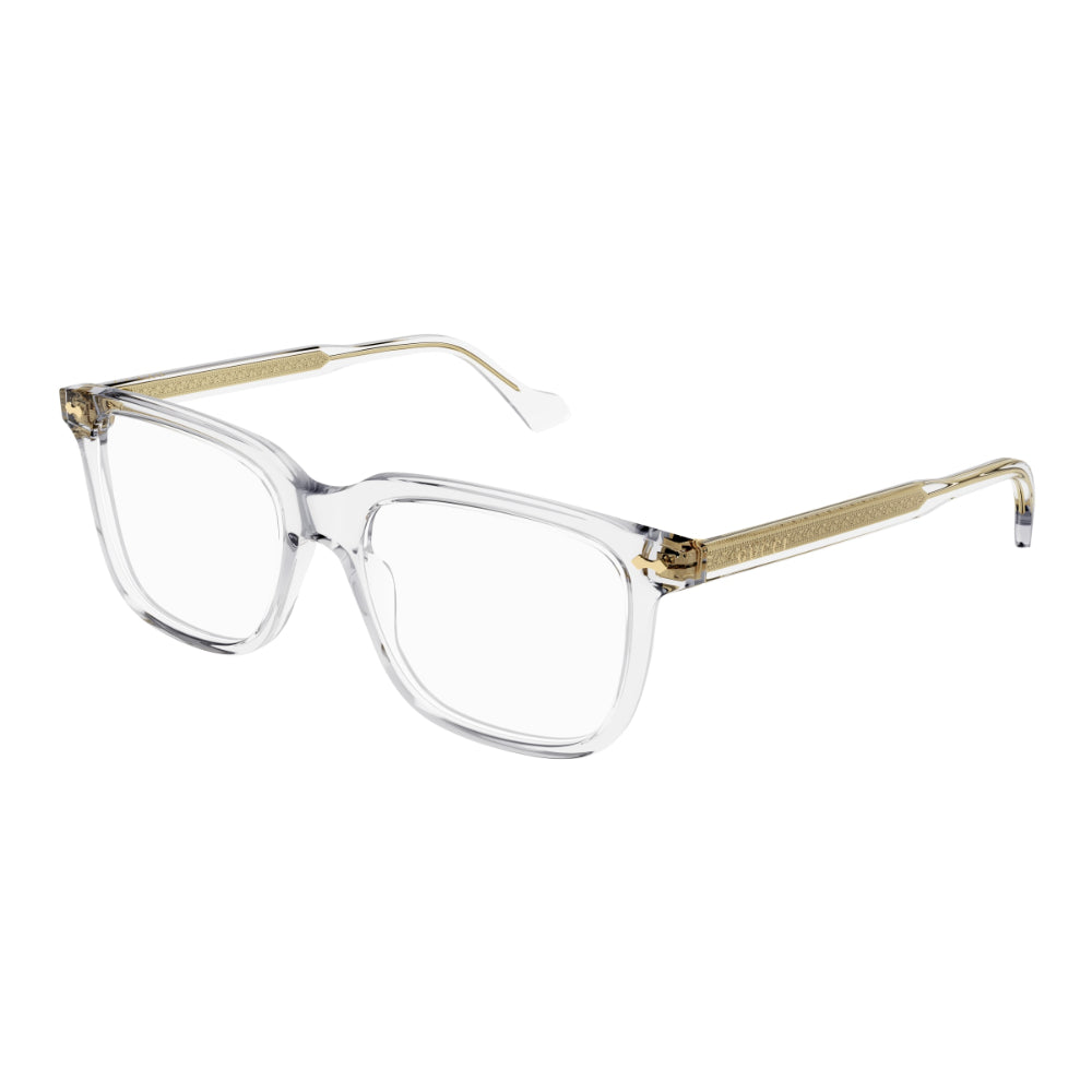 Occhiale da vista Gucci GG0737O col. 017 crystal crystal transparent