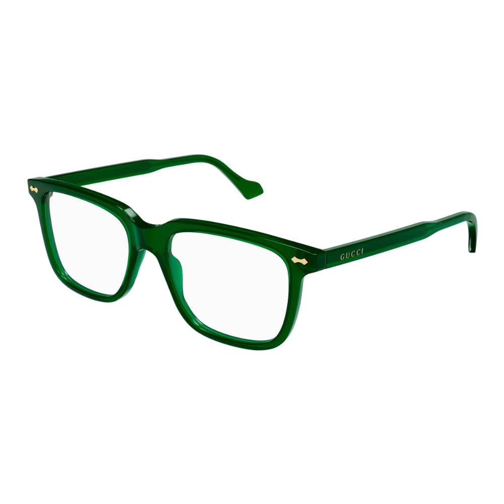 Occhiale da vista Gucci GG0737O col. 019 green green transparent