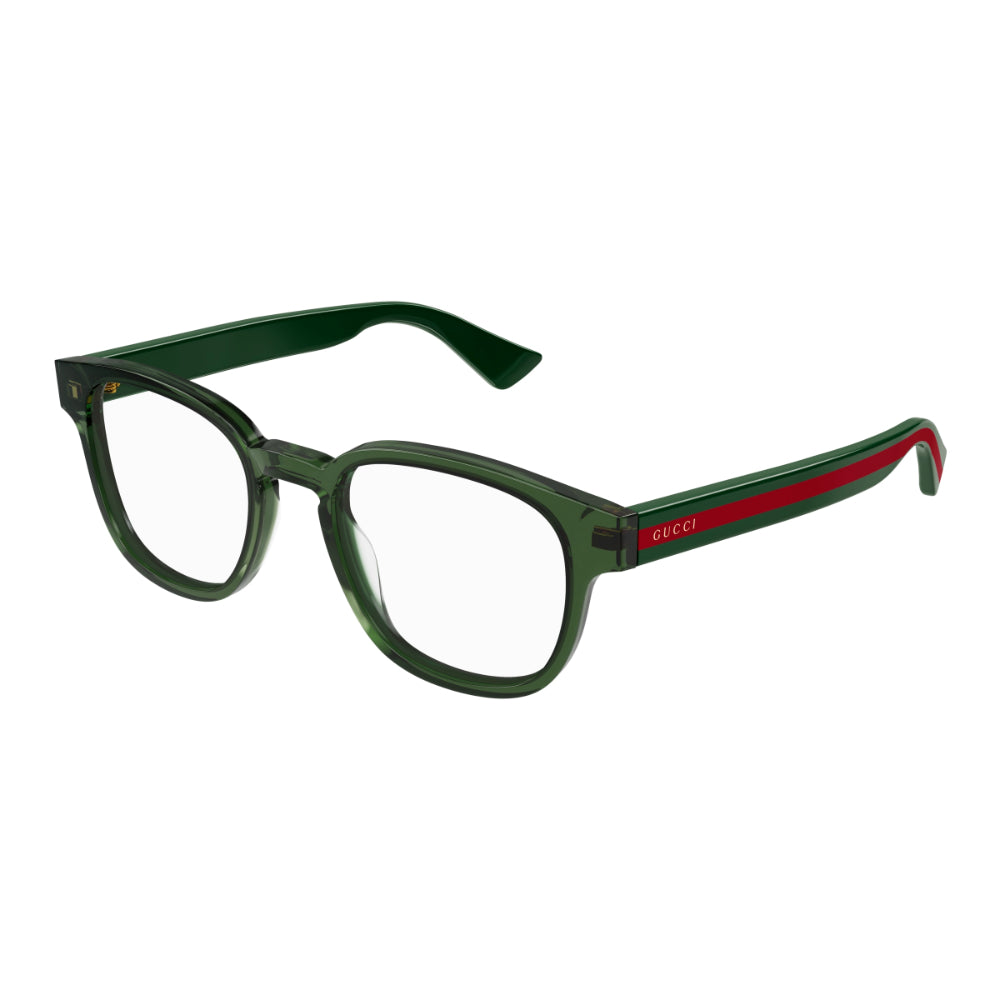 Occhiale da vista Gucci GG0927O col. 005 green green transparent