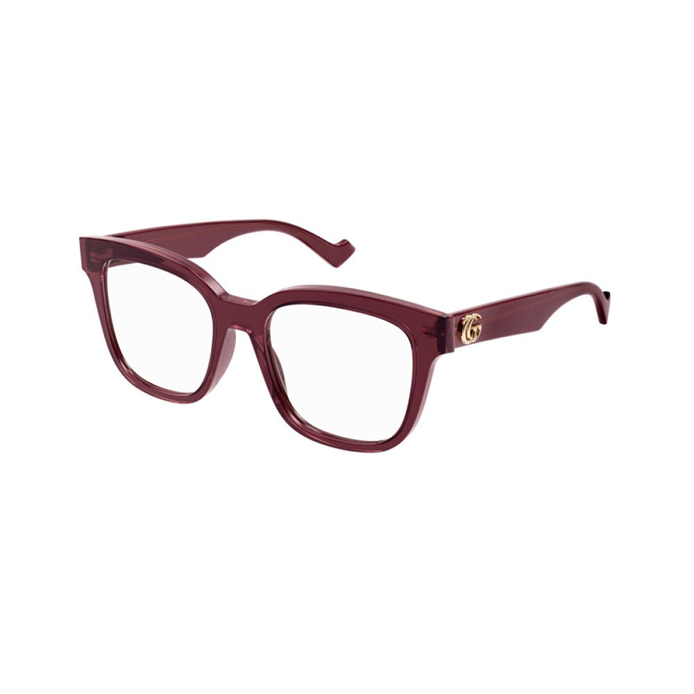 Occhiale da vista Gucci GG0958O col. 006 burgundy burgundy transparent