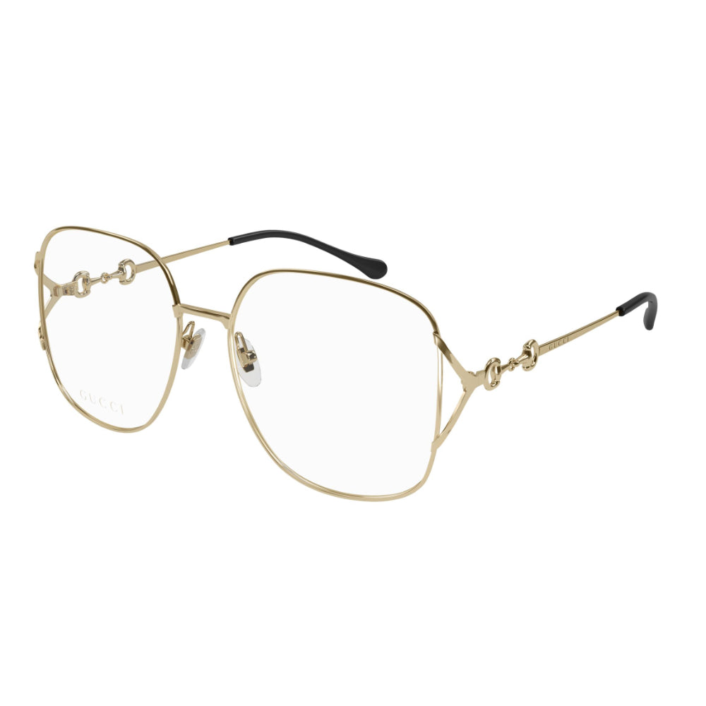 Occhiale da vista Gucci GG1019O col. 001 gold gold transparent