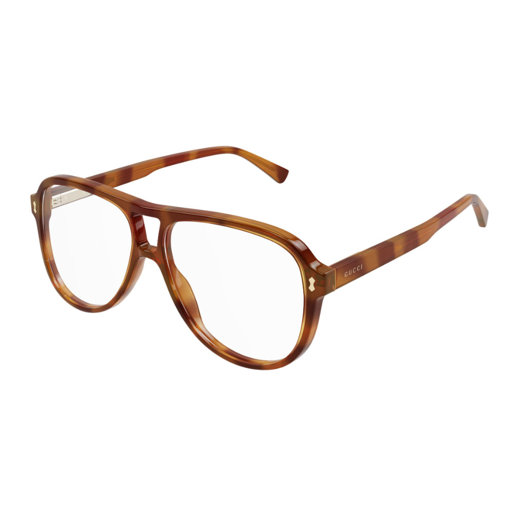Occhiale da vista Gucci GG1044O col. 002 havana havana transparent